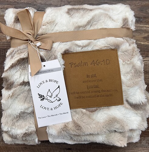 Psalm 46:10 Patch Quilt