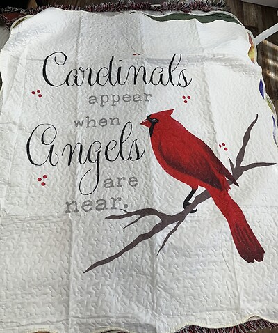 Cardinal Quilt