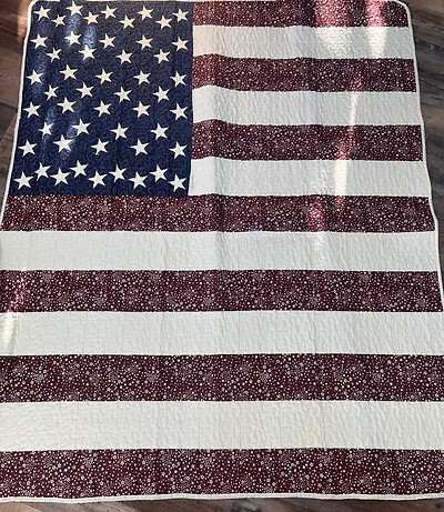 American Flag Quilt