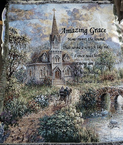 Amazing Grace Throw