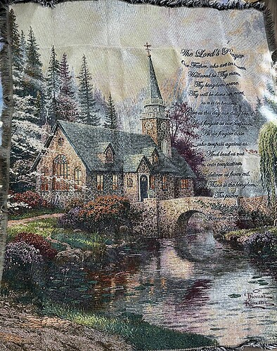 Lords Prayer Throw