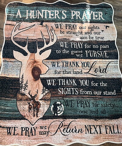 Hunters Prayer Quilt